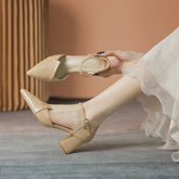 Sandalias de media caña estilo coreano con diseño de hadas para mujer